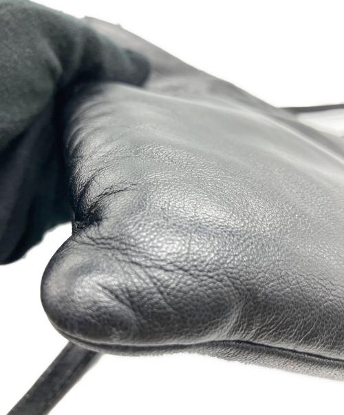 LOEWE（ロエベ）LOEWE (ロエベ) アナグラムレザーミニサコッシュ ブラックの古着・服飾アイテム