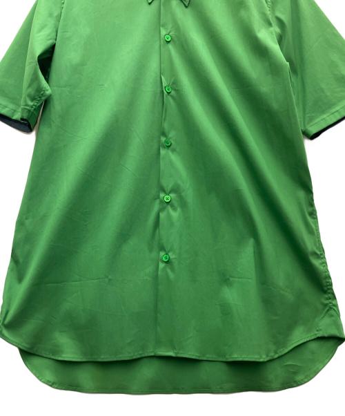 JIL SANDER（ジルサンダー）JIL SANDER (ジルサンダー) S/Sボタンダウンシャツ グリーン サイズ:SIZE40の古着・服飾アイテム