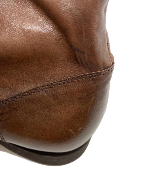 Raparo（ラパロ）Raparo (ラパロ) レザーブーツ ブラウン サイズ:7の古着・服飾アイテム