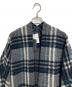 SHIPS (シップス) イタリアン チェック ショート 羽織り　ラグランカーディガン ネイビー サイズ:FREE：6000円