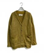TODAYFULトゥデイフル）の古着「ブラッシュモヘアカーディガン」｜オリーブ