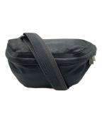 aniaryアニアリ）の古着「レザーウエストバッグ」｜ブラック