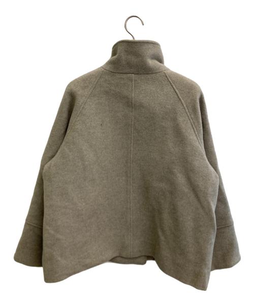 ROSSO（ロッソ）ROSSO (ロッソ) 2WAYスタンドカラーミドルPコート モカ サイズ:freeの古着・服飾アイテム