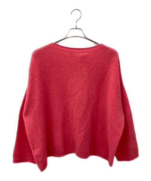 FRAMeWORK（フレームワーク）FRAMeWORK (フレームワーク) ベビーアルパカ ニュアンス プルオーバー ピンク サイズ:free 未使用品の古着・服飾アイテム