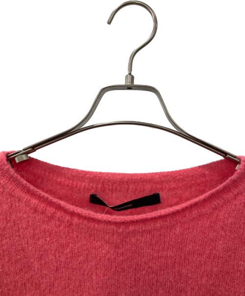 FRAMeWORK（フレームワーク）FRAMeWORK (フレームワーク) ベビーアルパカ ニュアンス プルオーバー ピンク サイズ:free 未使用品の古着・服飾アイテム