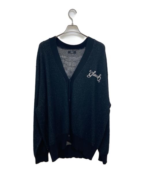 glamb（グラム）glamb (グラム) Skeleton Cardigan ブラック×ホワイト サイズ:Lの古着・服飾アイテム