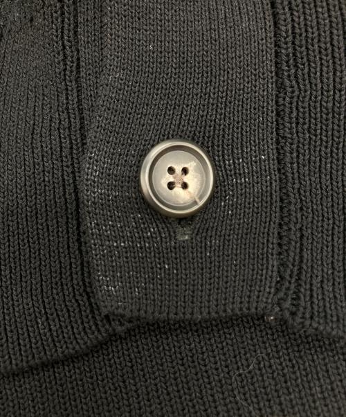 glamb（グラム）glamb (グラム) Skeleton Cardigan ブラック×ホワイト サイズ:Lの古着・服飾アイテム