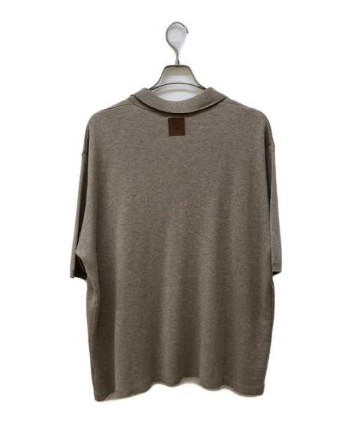 chronoizm（クロノイズム）CHRONOIZM (クロノイズム) FLOWER KNIT ベージュ サイズ:XXLの古着・服飾アイテム