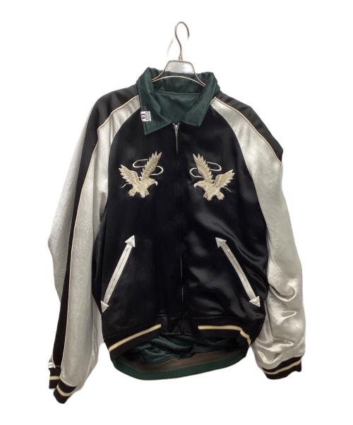 Maison MIHARA YASUHIRO（メゾン ミハラ ヤスヒロ）Maison MIHARA YASUHIRO (メゾン ミハラ ヤスヒロ) REVERSIBLE BLOUSON ブラック×グリーン サイズ:50の古着・服飾アイテム