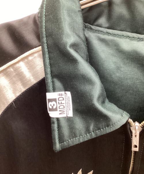 Maison MIHARA YASUHIRO（メゾン ミハラ ヤスヒロ）Maison MIHARA YASUHIRO (メゾン ミハラ ヤスヒロ) REVERSIBLE BLOUSON ブラック×グリーン サイズ:50の古着・服飾アイテム