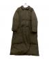 OUTERSUNSET（アウターサンセット）の古着「eco cloud 中綿 long coat」｜カーキ