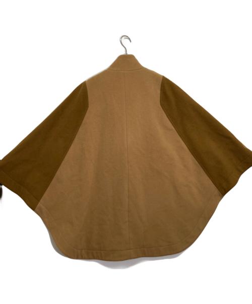 KAMISHIMA CHINAMI（カミシマチナミ）KAMISHIMA CHINAMI (カミシマチナミ) ケープ キャメル サイズ:38の古着・服飾アイテム