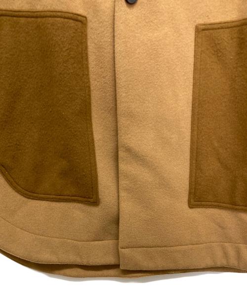 KAMISHIMA CHINAMI（カミシマチナミ）KAMISHIMA CHINAMI (カミシマチナミ) ケープ キャメル サイズ:38の古着・服飾アイテム