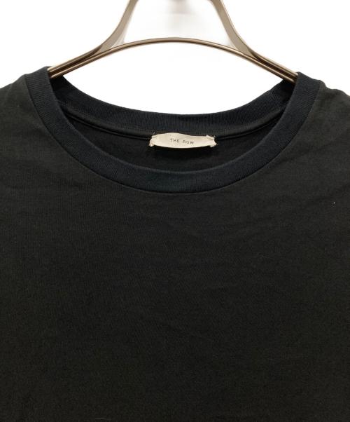 THE ROW（ザ ロウ）THE ROW (ザ ロウ) コットンクルーネックTシャツ ブラック サイズ:Mの古着・服飾アイテム