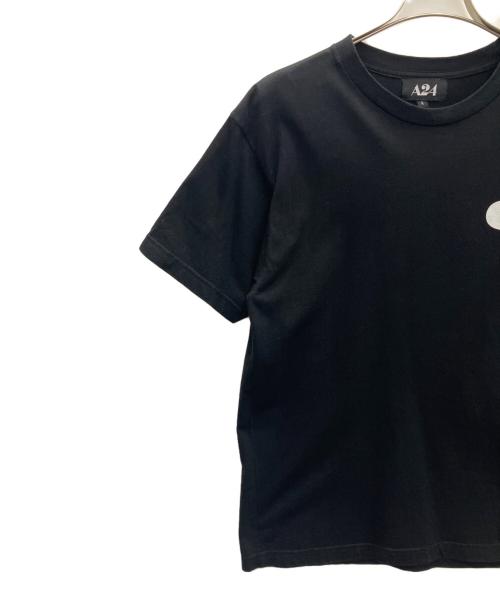 A24（エー24）A24 (エー24) プリントTシャツ ブラック サイズ:Lの古着・服飾アイテム