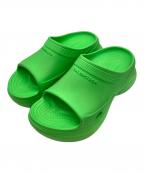 BALENCIAGA×crocsバレンシアガ×クロックス）の古着「POOL CROCS SLIDE RUB」｜グリーン