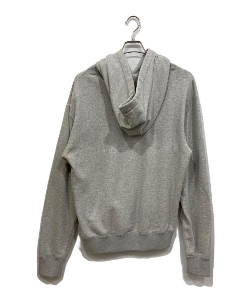 JIL SANDER+（ジルサンダープラス）JIL SANDER+ (ジルサンダープラス) ロゴフーディ グレー サイズ:Lの古着・服飾アイテム