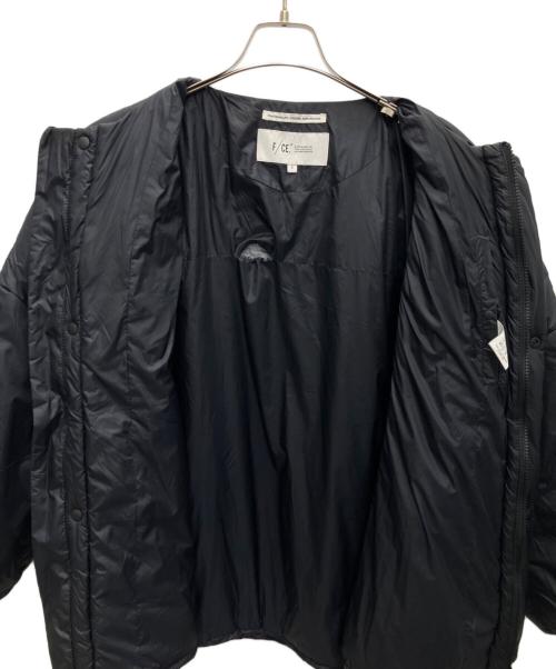 F/CE.（エフシーイー）F/CE. (エフシーイー) ニューレイヤードパディングブルゾン ブラック サイズ:Sの古着・服飾アイテム