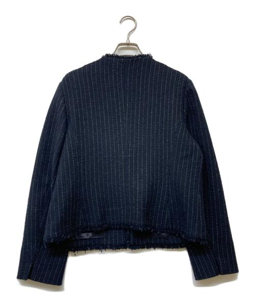 green label relaxing（グリーンレーベルリラクシング）green label relaxing (グリーンレーベルリラクシング) ツイードジャケット/スカートセット ネイビー サイズ:44の古着・服飾アイテム