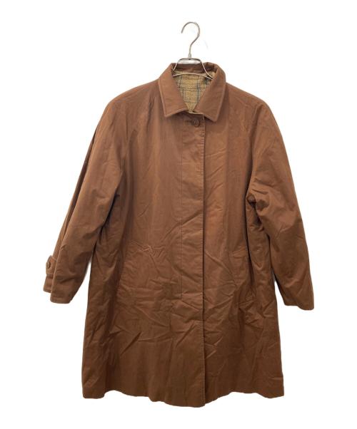 Aquascutum（アクアスキュータム）Aquascutum (アクアスキュータム) リバーシブルコート ベージュ サイズ:不明の古着・服飾アイテム