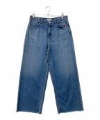 amishアミッシュ）の古着「Used Cut Denim」｜ブルー