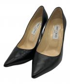 JIMMY CHOOジミーチュウ）の古着「ポインテッドトゥヒールパンプス」｜ブラック