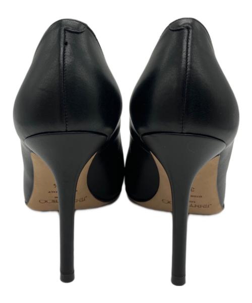 JIMMY CHOO（ジミーチュウ）JIMMY CHOO (ジミーチュウ) ポインテッドトゥヒールパンプス ブラック サイズ:35 1/2の古着・服飾アイテム
