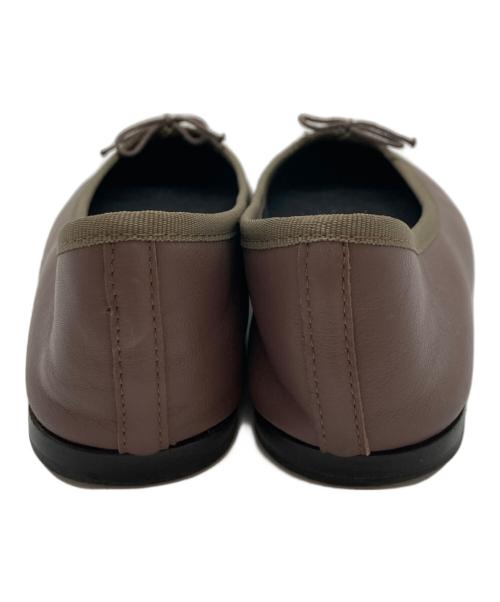 repetto（レペット）repetto (レペット) フラットバレエパンプス ブラウン サイズ:37の古着・服飾アイテム