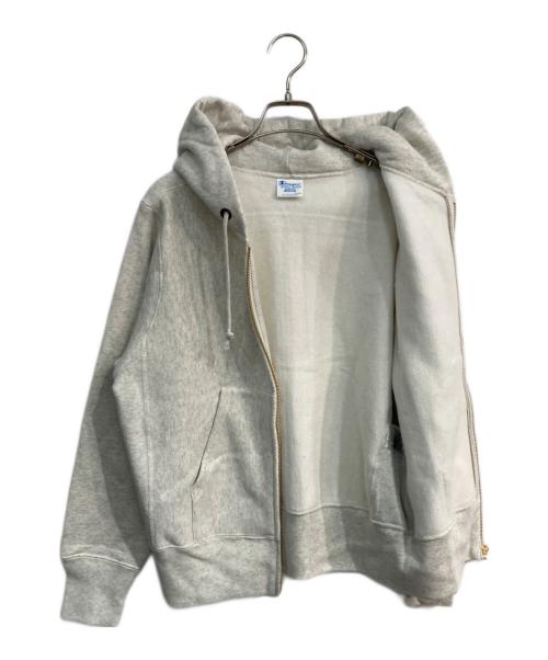Champion REVERSE WEAVE（チャンピオン リバース ウィーブ）Champion REVERSE WEAVE (チャンピオン リバース ウィーブ) リバースウィーブパーカー　C3-Y134 グレー(オートミール) サイズ:M 未使用品の古着・服飾アイテム