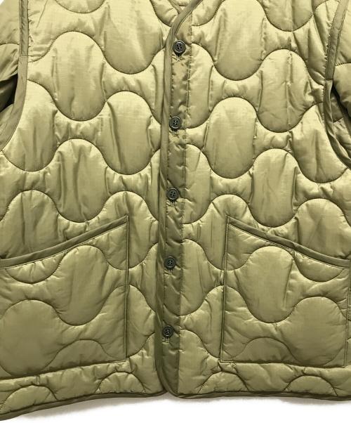 HYKE（ハイク）HYKE (ハイク) QUILTED LINER JACKET オリーブ サイズ:3の古着・服飾アイテム