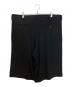 Yohji Yamamoto pour homme (ヨウジヤマモト プールオム) サイドガセットポケットショートパンツ ブラック サイズ:3：23000円
