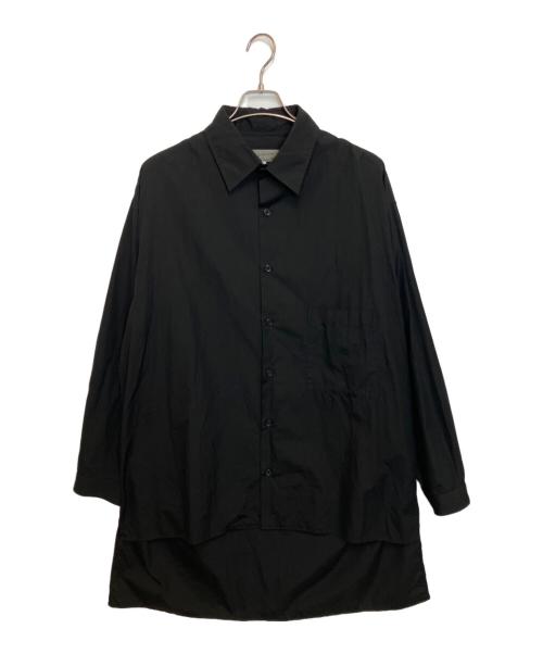 Yohji Yamamoto pour homme（ヨウジヤマモト プールオム）Yohji Yamamoto pour homme (ヨウジヤマモト プールオム) 前後段違いBブロード ブラック サイズ:3の古着・服飾アイテム