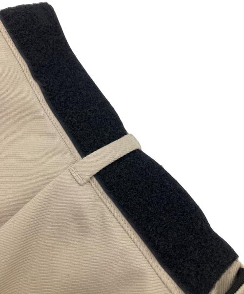 Graphpaper（グラフペーパー）Graphpaper (グラフペーパー) Stretch Kersey Wide Chef Shorts ベージュ サイズ:Freeの古着・服飾アイテム