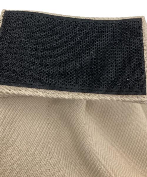 Graphpaper（グラフペーパー）Graphpaper (グラフペーパー) Stretch Kersey Wide Chef Shorts ベージュ サイズ:Freeの古着・服飾アイテム