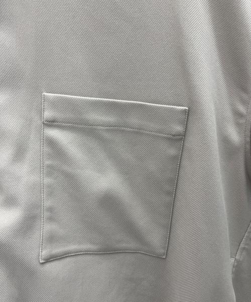 Graphpaper（グラフペーパー）Graphpaper (グラフペーパー) Stretch Kersey Short Yoke Sleeve Shirt ベージュ サイズ:Ｆの古着・服飾アイテム