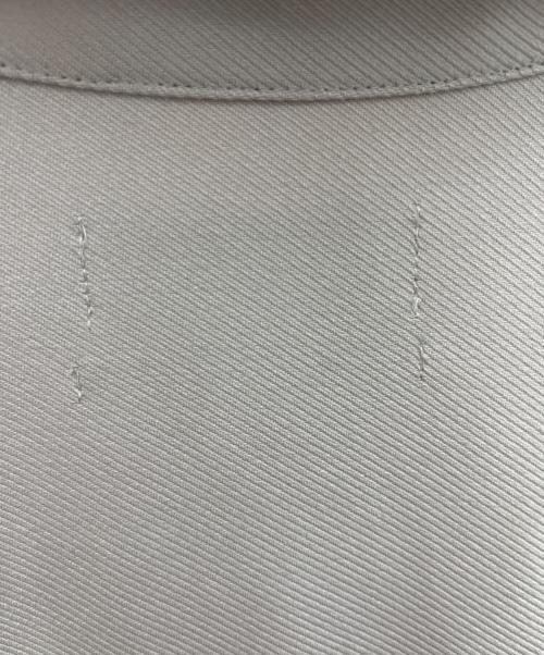 Graphpaper（グラフペーパー）Graphpaper (グラフペーパー) Stretch Kersey Short Yoke Sleeve Shirt ベージュ サイズ:Ｆの古着・服飾アイテム