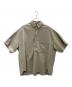 Graphpaper（グラフペーパー）の古着「Stretch Kersey Short Yoke Sleeve Shirt」｜ベージュ