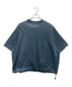 is-nessイズネス）の古着「BALLOON SHORT SLEEVE T-SHIRT」｜ブルー