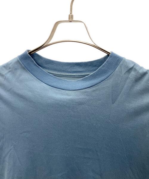 is-ness（イズネス）is-ness (イズネス) BALLOON SHORT SLEEVE T-SHIRT ブルー サイズ:Lの古着・服飾アイテム