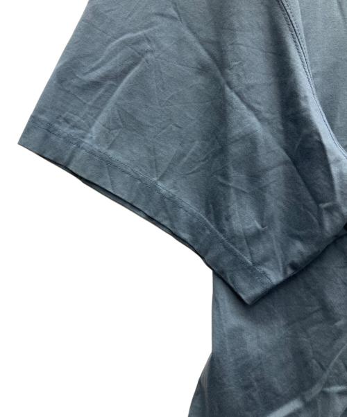 is-ness（イズネス）is-ness (イズネス) BALLOON SHORT SLEEVE T-SHIRT ブルー サイズ:Lの古着・服飾アイテム