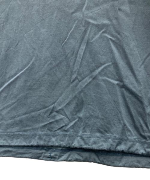 is-ness（イズネス）is-ness (イズネス) BALLOON SHORT SLEEVE T-SHIRT ブルー サイズ:Lの古着・服飾アイテム