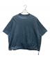 is-ness（イズネス）の古着「BALLOON SHORT SLEEVE T-SHIRT」｜ブルー