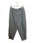 HED MEYNER（ヘドメイナー）の古着「CUFFED TROUSERS」｜グレー