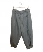 HED MEYNERヘドメイナー）の古着「CUFFED TROUSERS」｜グレー