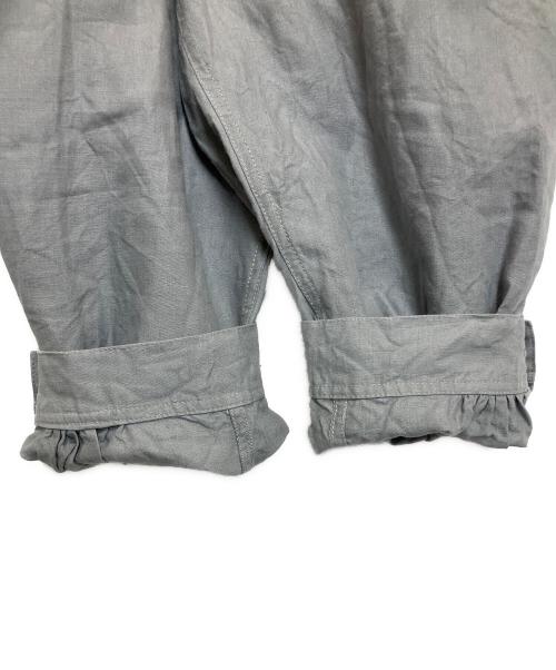 HED MEYNER（ヘドメイナー）HED MEYNER (ヘドメイナー) CUFFED TROUSERS グレー サイズ:Mの古着・服飾アイテム