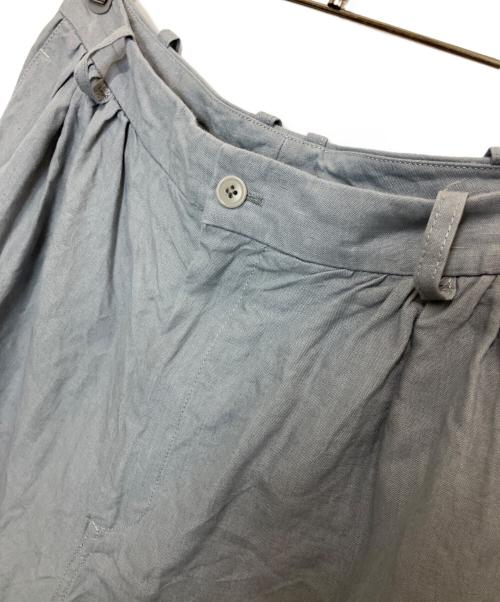 HED MEYNER（ヘドメイナー）HED MEYNER (ヘドメイナー) CUFFED TROUSERS グレー サイズ:Mの古着・服飾アイテム