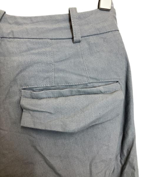 HED MEYNER（ヘドメイナー）HED MEYNER (ヘドメイナー) CUFFED TROUSERS グレー サイズ:Mの古着・服飾アイテム