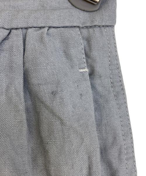 HED MEYNER（ヘドメイナー）HED MEYNER (ヘドメイナー) CUFFED TROUSERS グレー サイズ:Mの古着・服飾アイテム