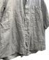中古・古着 Hed Mayner (ヘド メイナー) 3PLEATS SHORT SLEEVE SHIRT グレー サイズ:XS：18000円