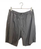 Graphpaperグラフペーパー）の古着「Fine Wool Tropical Easy Shorts」｜グレー